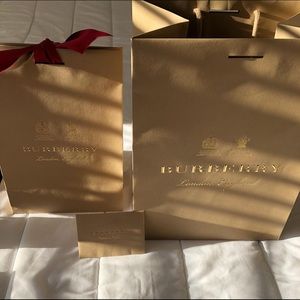 Two shopping bag. Authentic